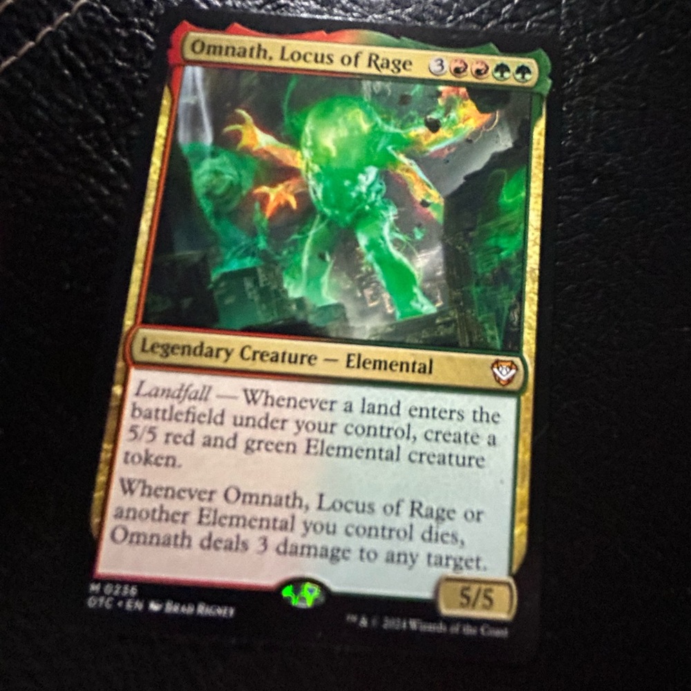 Omnath, Locus of Rage Legendary Card